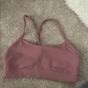 pink lululemon sports bra